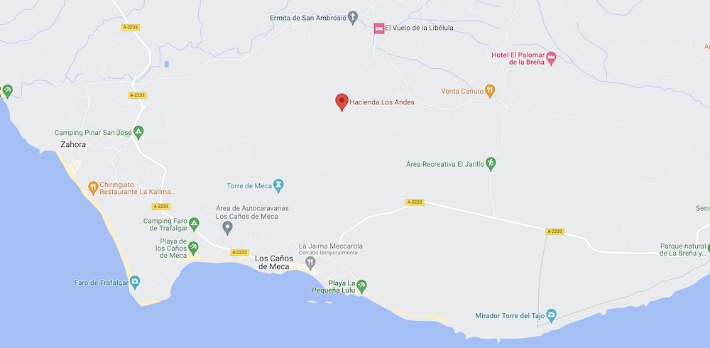 Hacienda los Andes Barbate